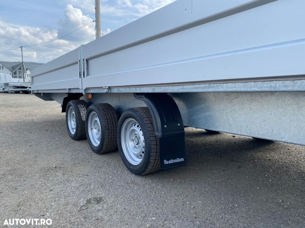 Niewiadow Remorca/Platforma auto ATLAS 6m /3 axe - 7