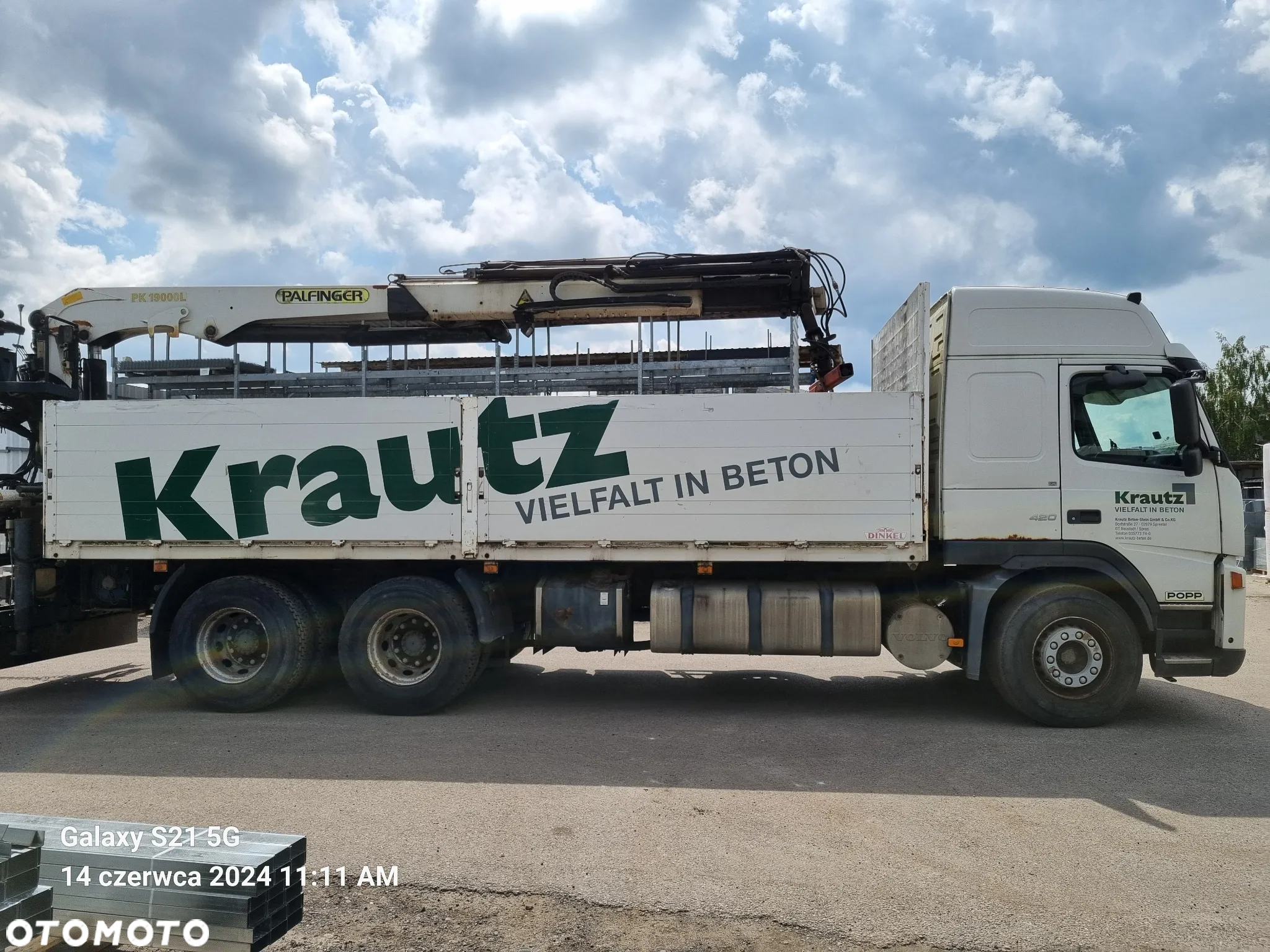 Volvo FM12 6x4 420KM HDS PK 1900L Palfinger - 4