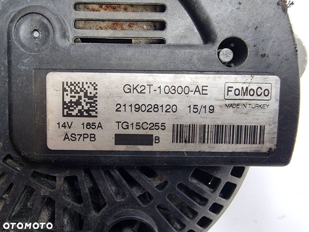ALTERNATOR FORD TRANSIT MK8 GK2T-10300-AE - 4