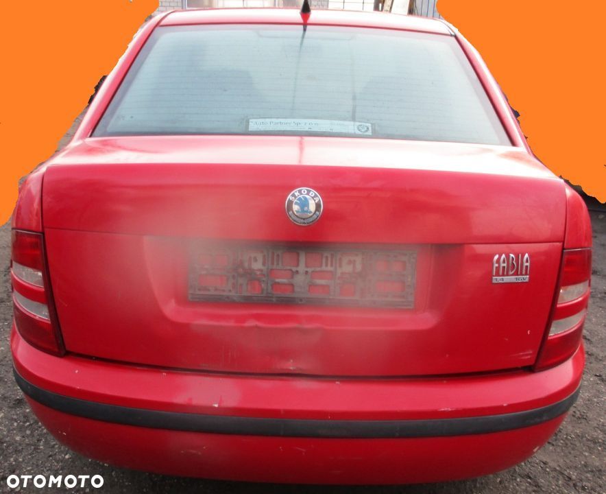 Skoda Fabia I nr lak. 8151 silnik, skrzynia biegów, części blacharskie i mechaniczne - 1