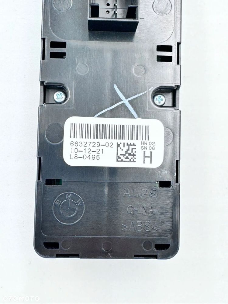 PRZEŁĄCZNIK PANEL STEROWANIA PODNOŚNIKA SZYB LEWY BMW X3 G01 X4 G02 - 4