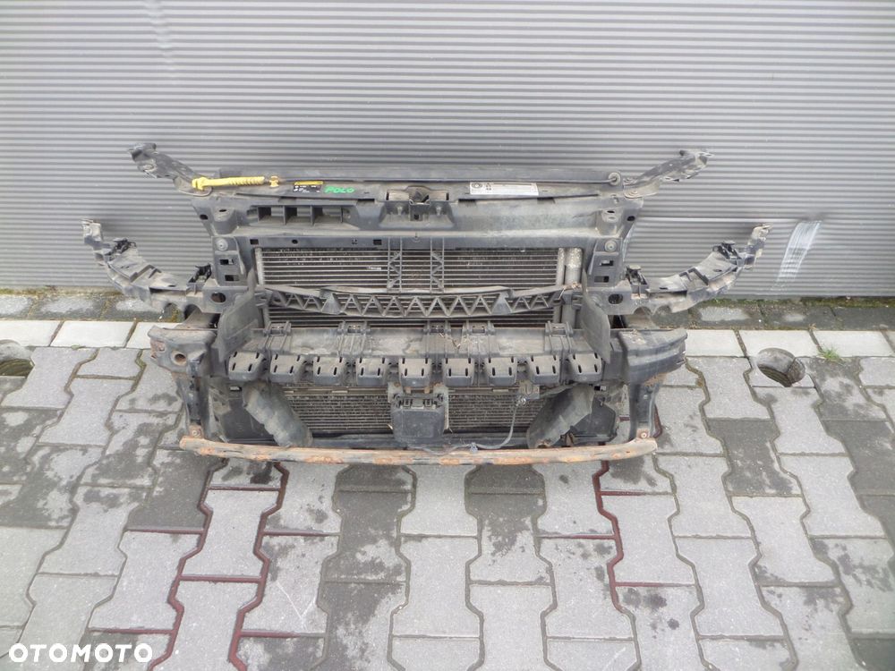 wzmocnienie czołowe chłodnice pas przedni vw polo v 6c lift 1.4 tdi - 1