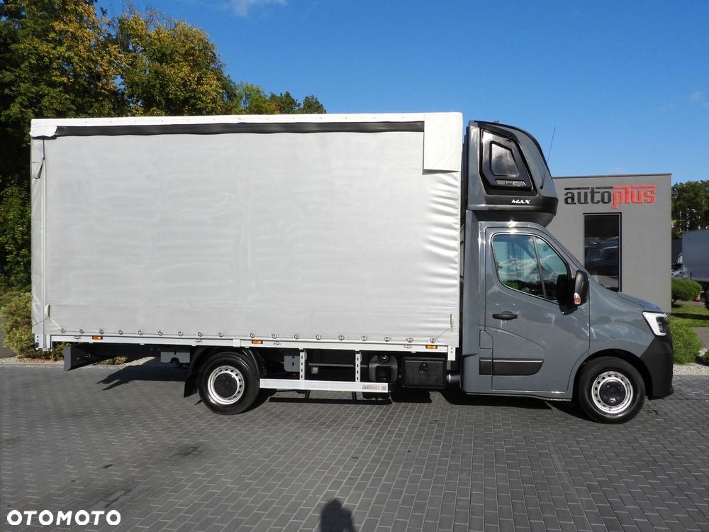 Renault MASTER PLANDEKA 10 PALET WEBASTO TEMPOMAT LEDY PNEUMATYKA KLIMATYZACJA  165KM - 8