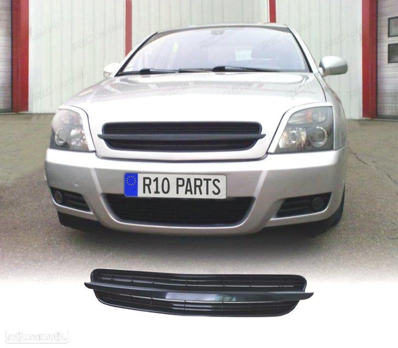 GRELHA FRONTAL OPEL VECTRA C 02-05 PRETO - 1