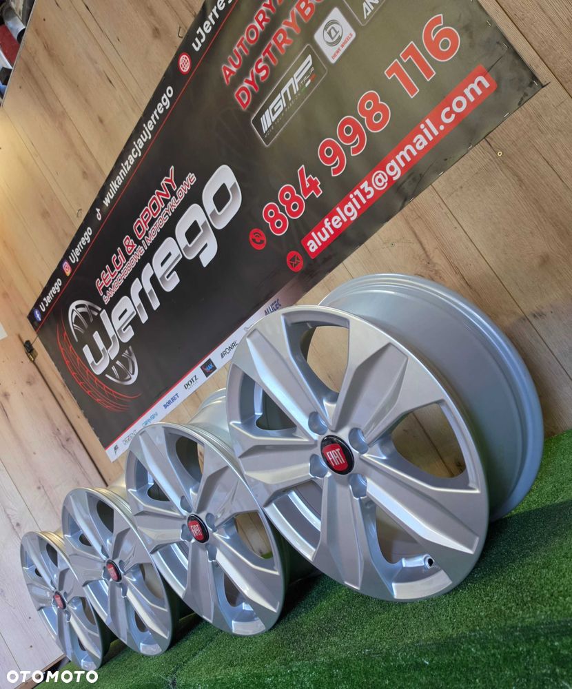 Nowe alufelgi FIAT - 16x4x100 - Grande Punto, Punto, Punto Evo - 6