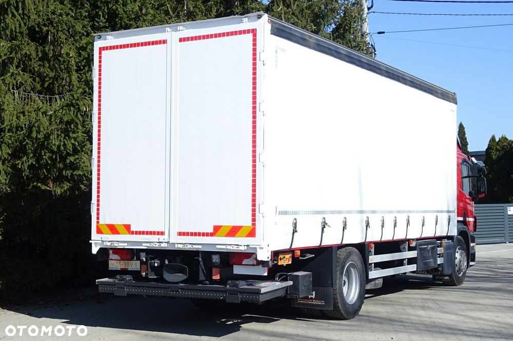 Scania P250 Euro 6 sypialna, firanka 18pal, winda, sprowadzony - 27