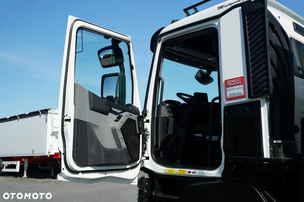 Renault C 480 / 8x4 / WYWROTKA DWUSTRONNA - 6M / HYDROBURTA /  HYDROKLAPA /  BORDAMATIC / PLANDEKA AUTOMATYCZNA - 29