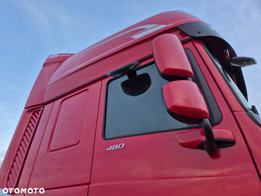 DAF XF 480 2021 Alufelgi opony 90% SSC TOP STANDARD / DUŻE KOTŁY / z Polski / jeden właściciel super zadbane SERWISOWANE - 10