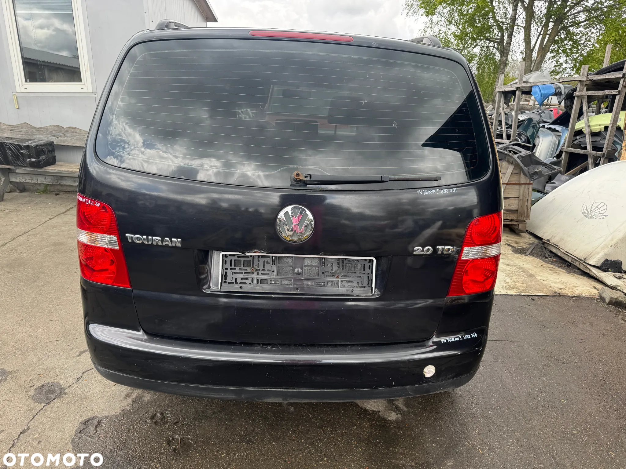 VW TOURAN I 2.0 TDI 140KM 103kW LC9Z BKD NA CZĘŚCI - 5