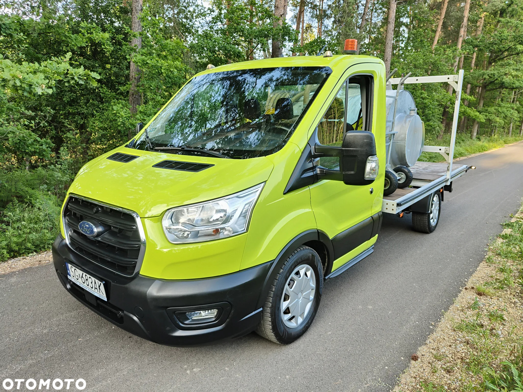 Ford Transit MK8 Toi Toi Asenizacyjny  2.0Tdci 130PS 17.02.2022r Klima Esp Euro 6 Oryginalny Przebieg 80 tys  Led Tempomat Skorzana Kierownica - 11