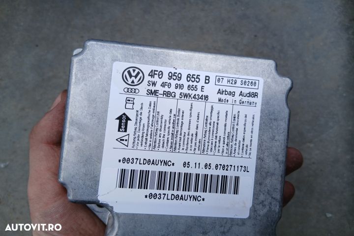 Kit airbag cu plansa de bord 4F0959655B 4F0880201AS 4F0857705 4F08577 - 8