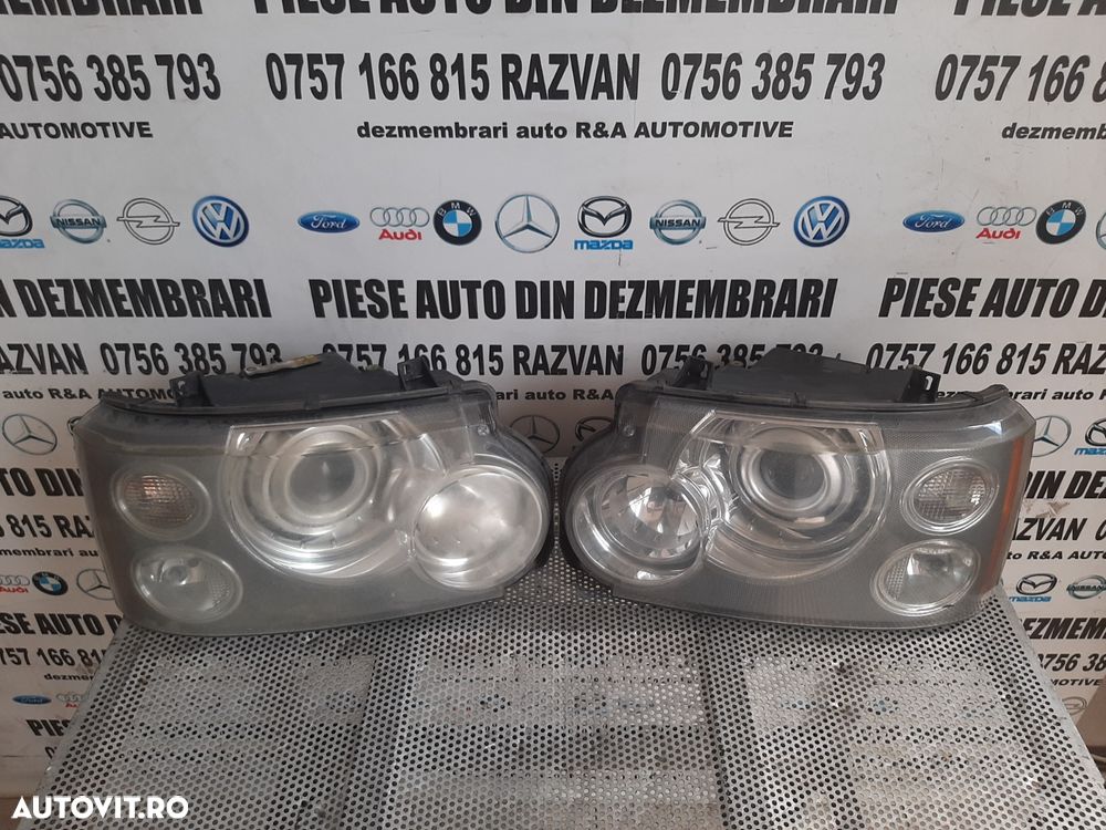 Faruri Far Stanga Dreapta Bixenon Land Rover Range Rover Vogue An 2005-2006-2007-2008-2009 L322 Vol - 5
