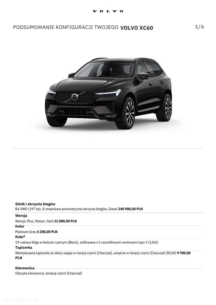 Volvo XC 60 B4 D AWD Plus Dark - 19