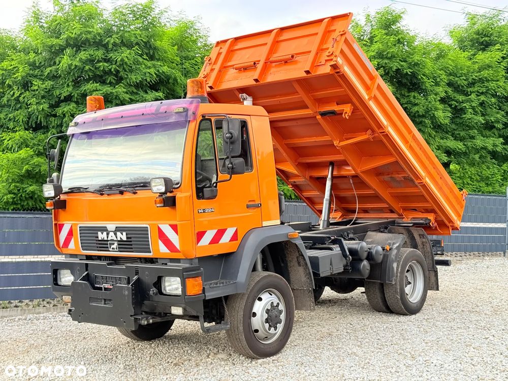 MAN * MAN 14-220 * Kiper Wywrotka Meiller * 4x4 * Zimowe Utrzymanie * Unimog * - 13