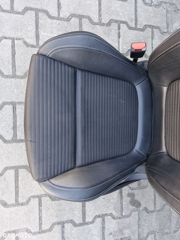 renault scenic iv 4 fotel kierowcy lewy przód półskóra eu europa - 3