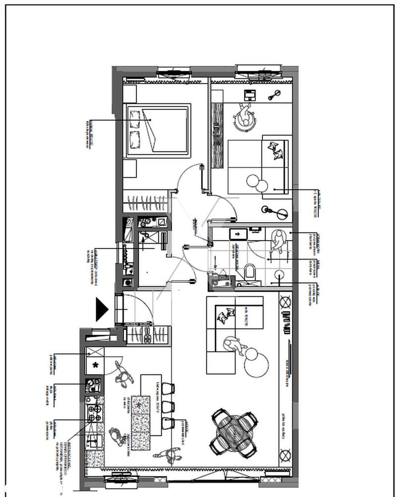 Apartament 73,64 m² — Jaśminowy Mokotów (Skanska)