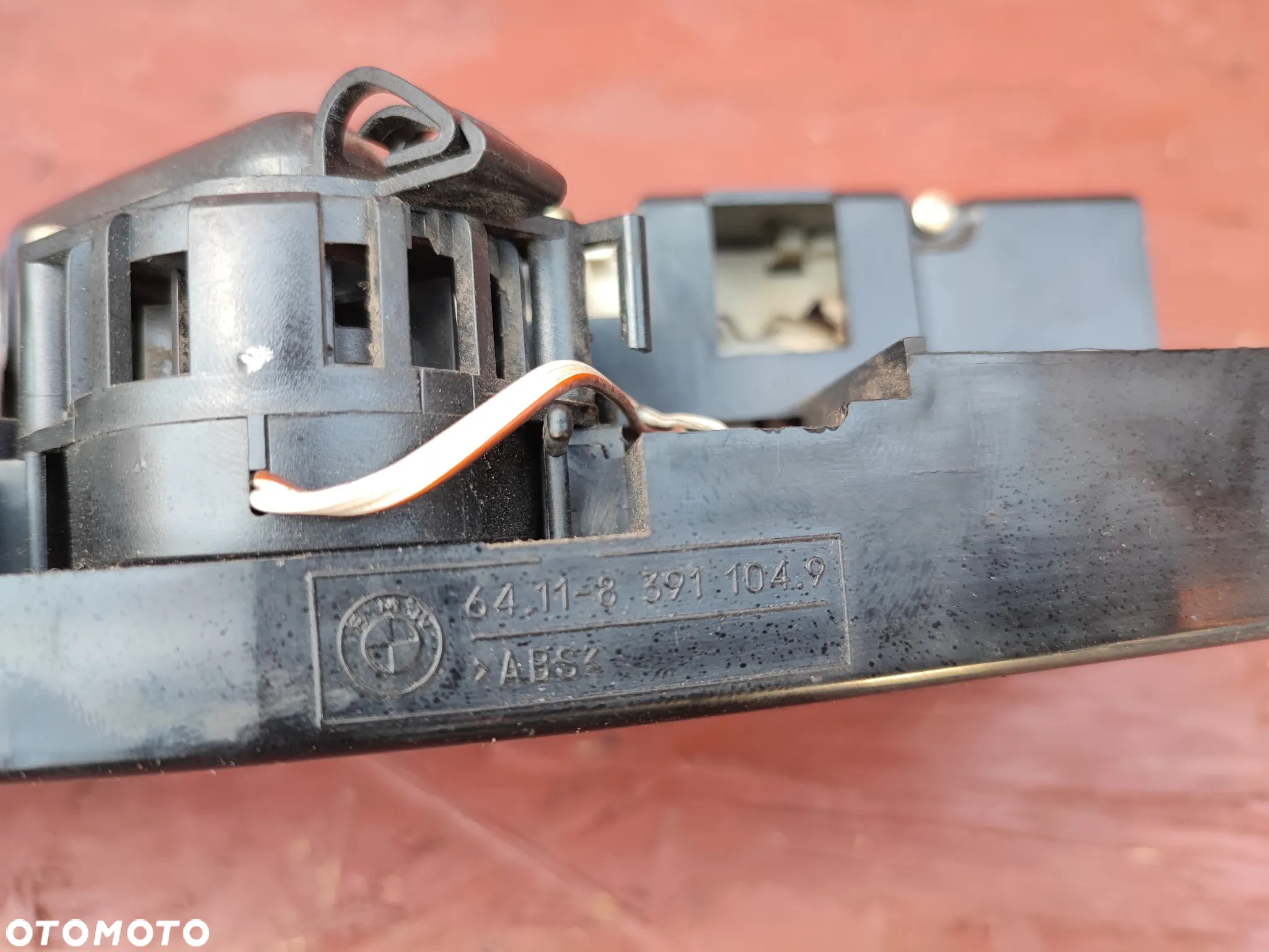 BMW E38 ORYGINALNY PANEL KLIMATYZACJI MANUALNEJ W BARDZO DOBRYM STANIE O NR. 8 369 784 / 8 369 785 OEM - 6
