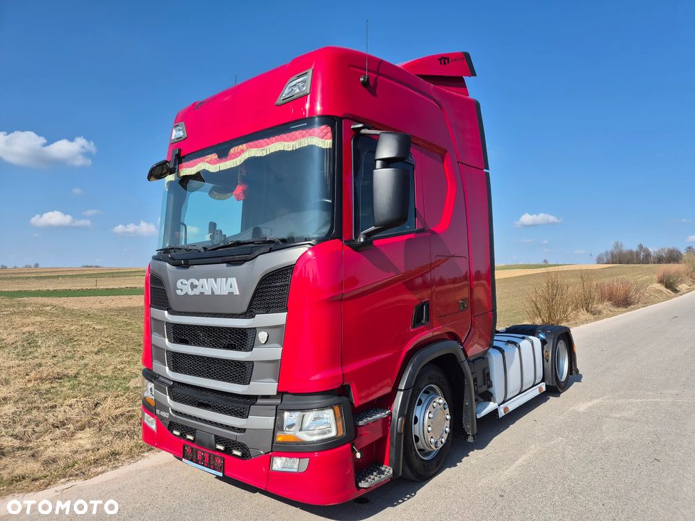 Scania R450 MEGA LOW DECK RETARDER Salon Polska DUŻE KOTŁY - 36