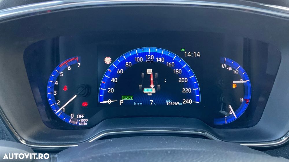 Toyota Corolla 1.8 HSD Exclusive interior Negru - 27