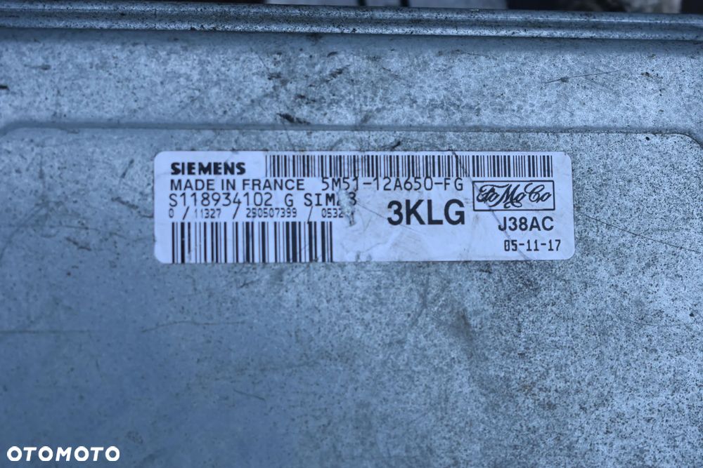 KOMPUTER STEROWNIK SILNIKA  FORD FOCUS MK2 1.6 16V - 3