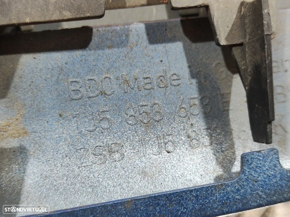 GRELHA CENTRAL FRENTE VW VOLKSWAGEN BORA 1 I MK1 1J2 1J5853653E 1J5 853 653 E 1J5853655C 1J5 853 655 C SIMBOLO LOGOTIPO - 6