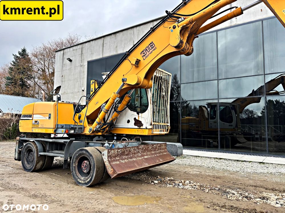 Liebherr A 316 KOPARKA KOŁOWA PRZEŁADUNKOWA DO ZŁOMU I DREWNA 2005R. |900 904 FUCHS 320 340 CAT 314 315 - 8