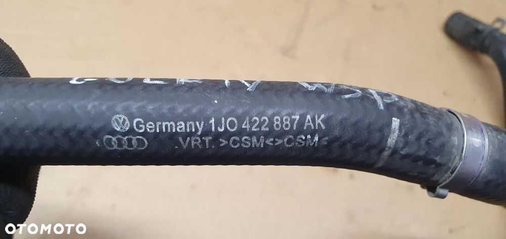 Przewód wąż wspomagania przewody VW Golf IV 1J0422887AK - 8