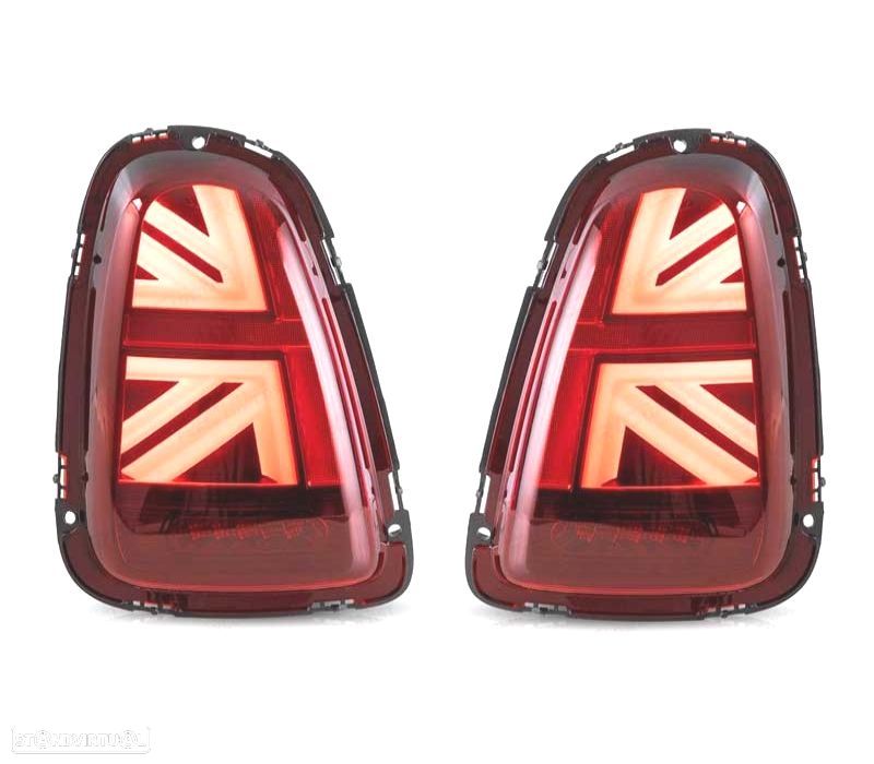FAROLINS LED MINI COOPER R56 R57 07-13 VERMELHO - 6