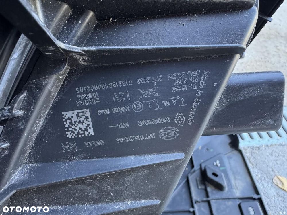 Zderzak przód Lampa led  Renault Megane e tech  260103279R - 8