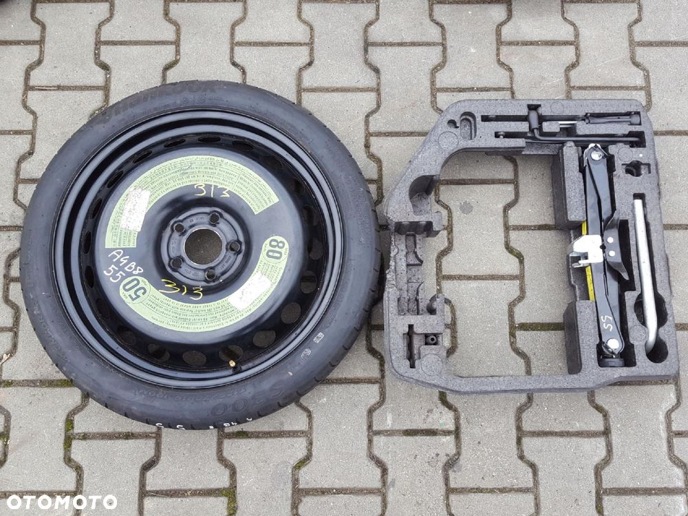 AUDI A4 B8 08-16r A5 8T KOŁO DOJAZDOWE 19 5X112 LEWAREK - 1