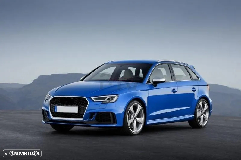 Para-choques Audi A3 8V (2016 a 2019) Look RS3 Sportback - 5