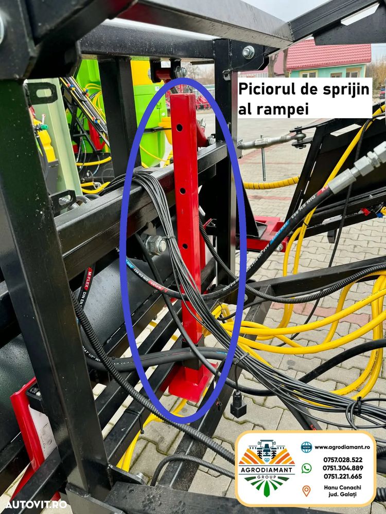 Alta Instalatie de erbicidat tractata full hidraulica DEMAROL CYCLON 2000L - 25