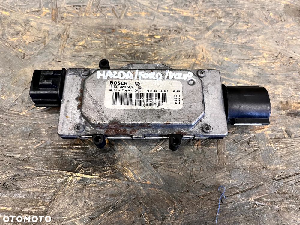 MAZDA 3 BL FORD FOCUS MODUŁ STEROWNIK WENTYLATORA BOSCH ORYGINAŁ 1137328505