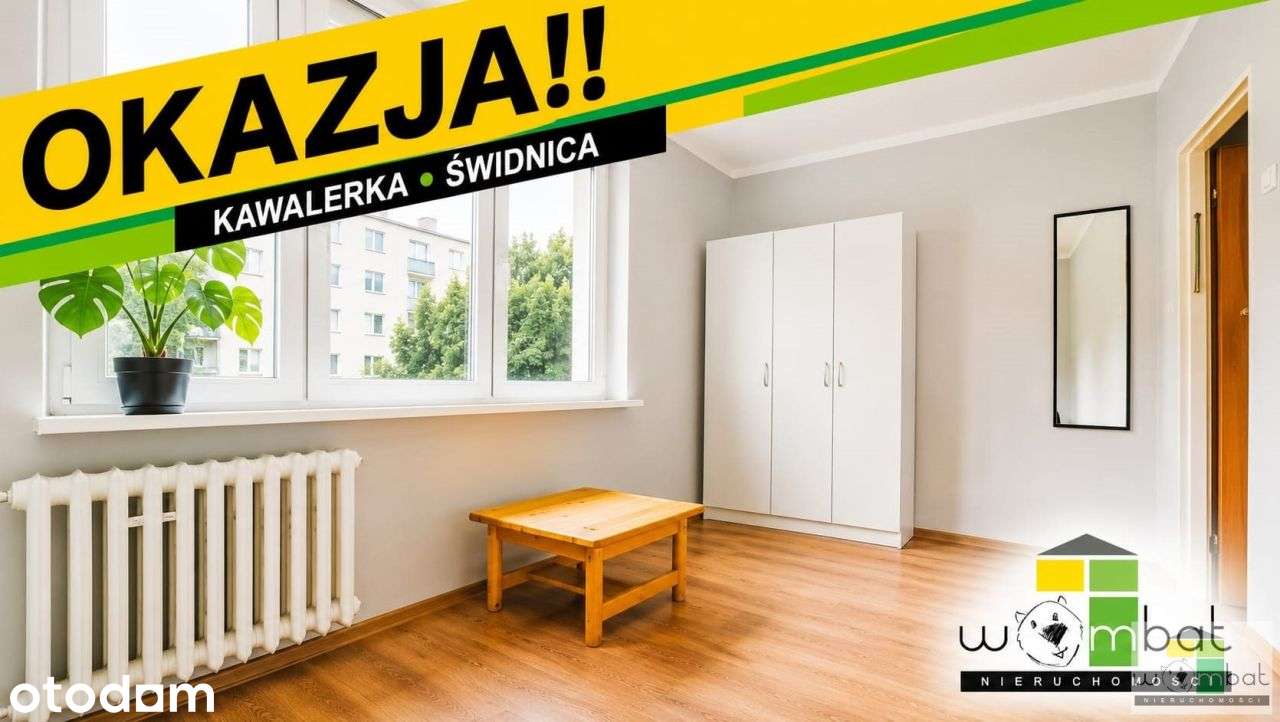 Kawalerka do remontu 1-piętro Os. Młodych.