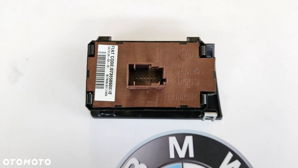 Fiat Ducato Peugeot Boxer 2014- Przełącznik Panel świateł Włącznik 07355860830  JAK NOWY - 4