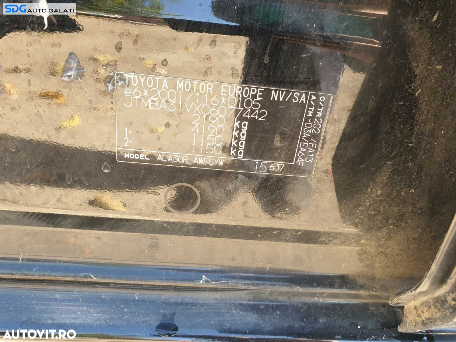 Chiulasa Chiuloasa Echipata cu Ax Axe Came Supape si Tacheti 2.2 D 2AD FTV Toyota RAV4 2005 - 2013 - 3