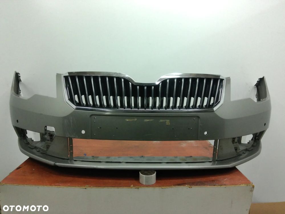 SKODA SUPERB II LIFT 3T0807221K ZDERZAK PRZÓD PRZEDNI TYLKO PDC ATRAPA