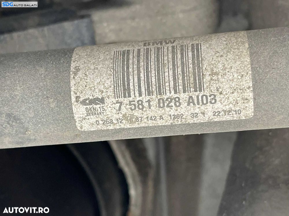 Planetara Dreapta Spate BMW Seria 5 F10 F11 520 2.0 i 2009 - 2017 Cod 7581028 [C5319] - 2