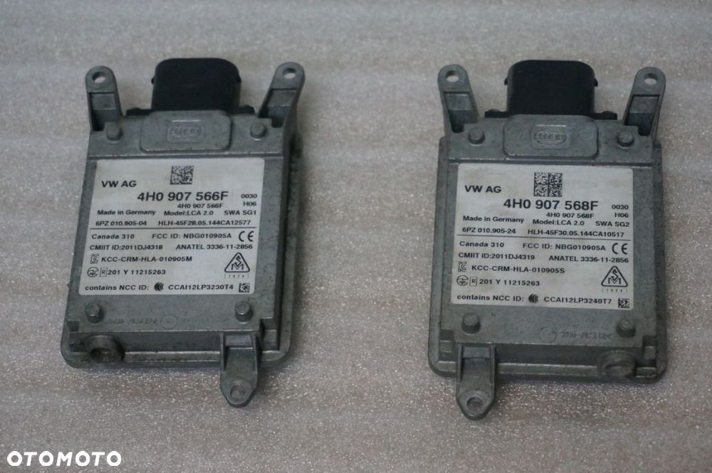Radar Asystent Zmiany Pasa Audi A6 A7 Q3 TT 4H0907568F 2015
