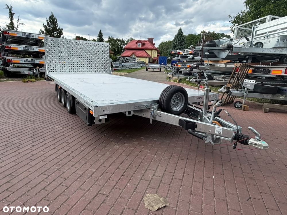 Martz Laweta Martz GT Universal 500/3 podłoga ALU DMC 3,5T 3 osie  koparka walec quad WYPRZEDAŻ - 4