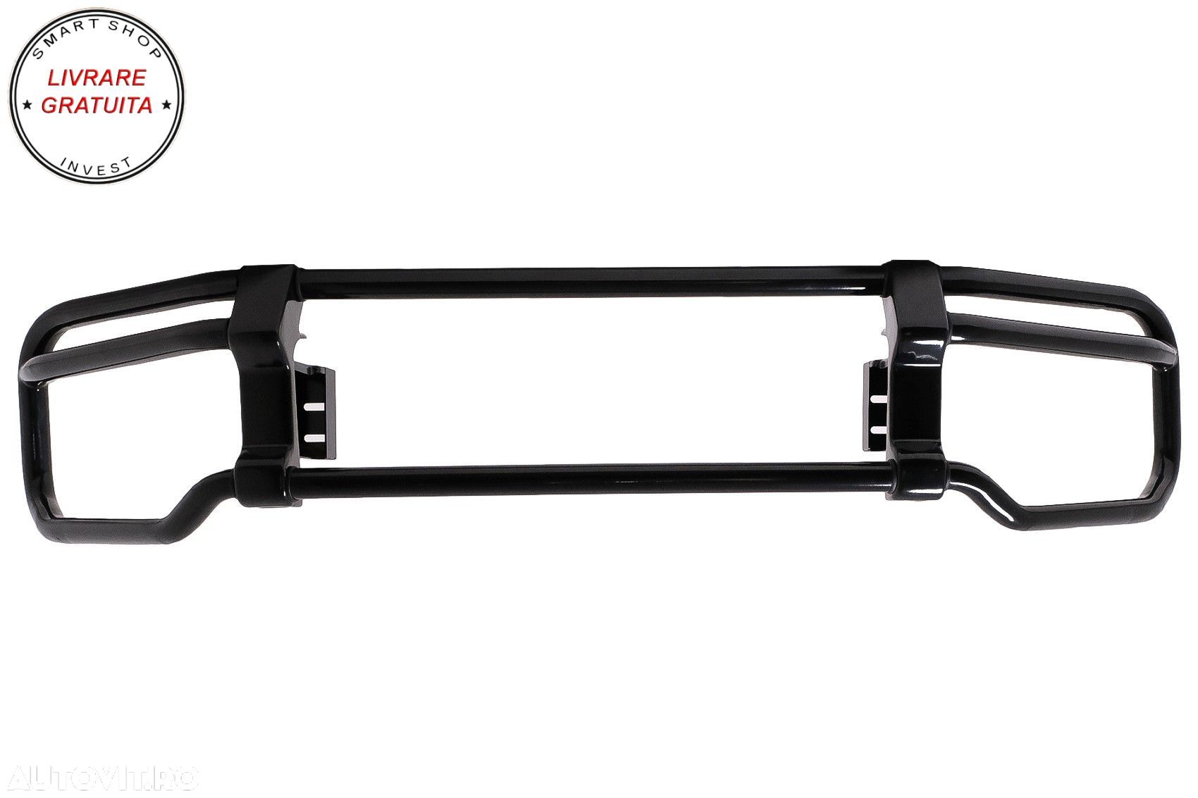 BullBar Bare Protectie Mercedes G-Class Facelift W463 W464 G63 (2018-) Negru Lucio- livrare gratuita - 1
