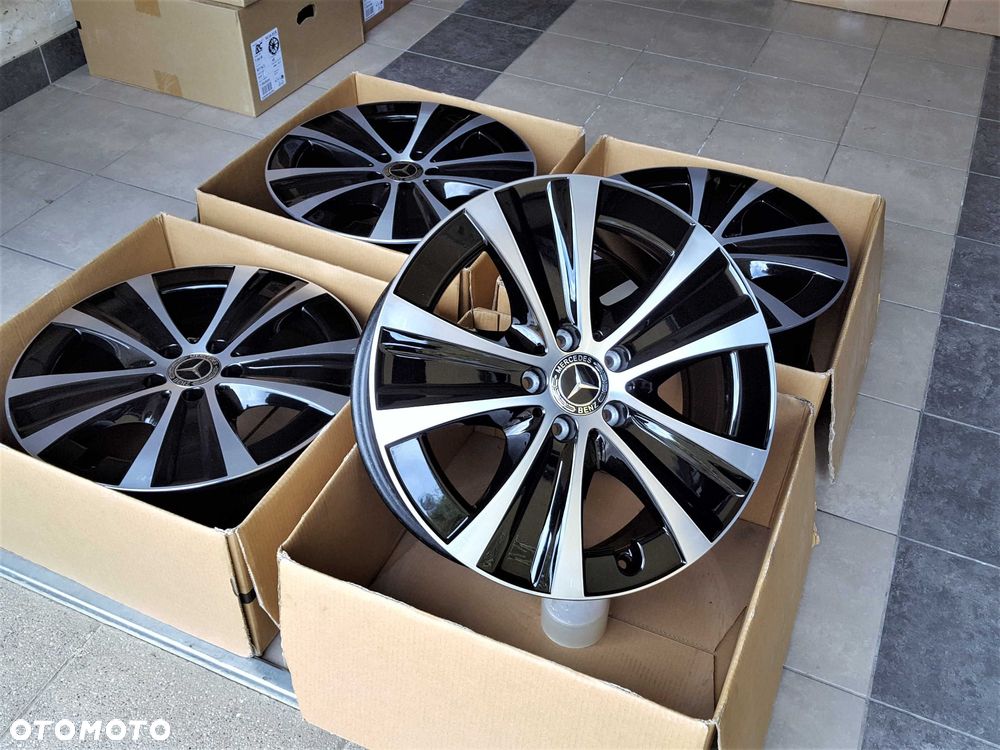 Alufelgi 18 5x112 Mercedes dwie szerokości C E S V CLK ML Vito 864# - 4