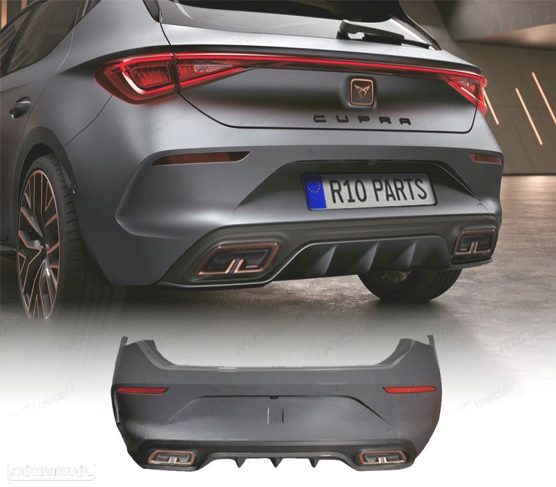 PARA-CHOQUES TRASEIRO SEAT LEON CUPRA 21- - 1