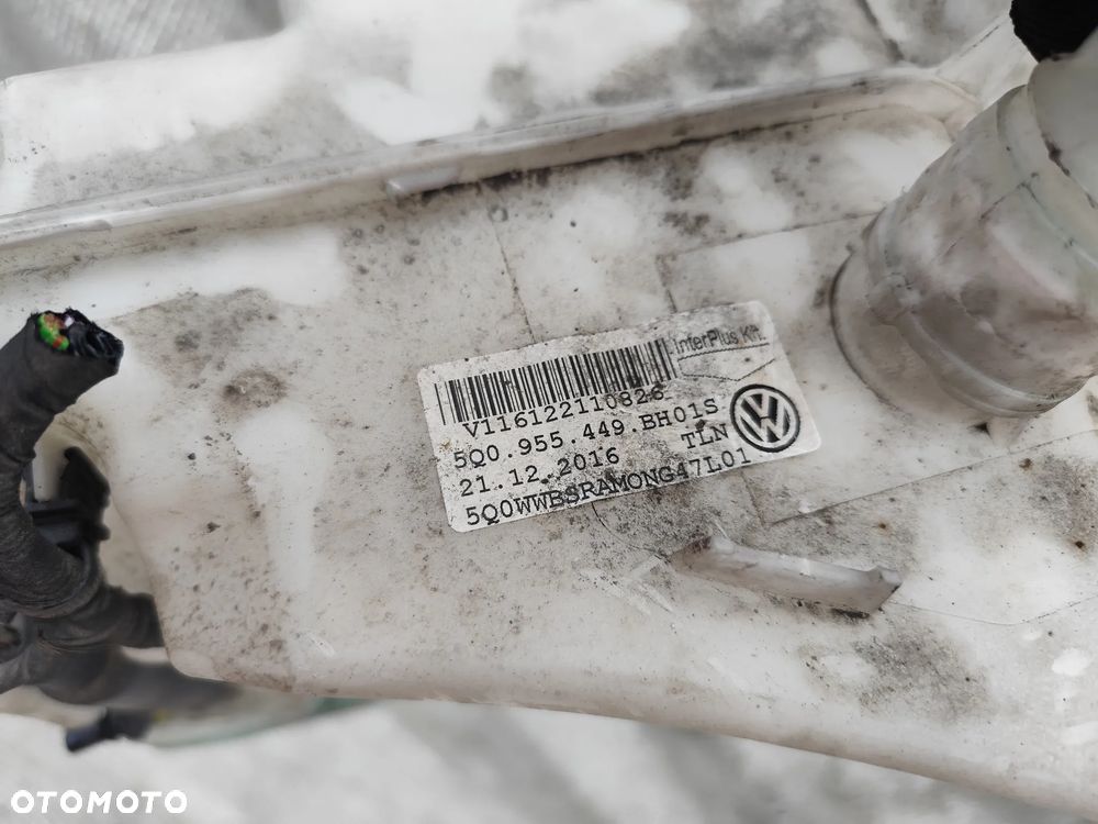 Skoda Superb III 3V0 15- Zbiorniczek Spryskiwaczy Pompki 5Q0955449 - 8