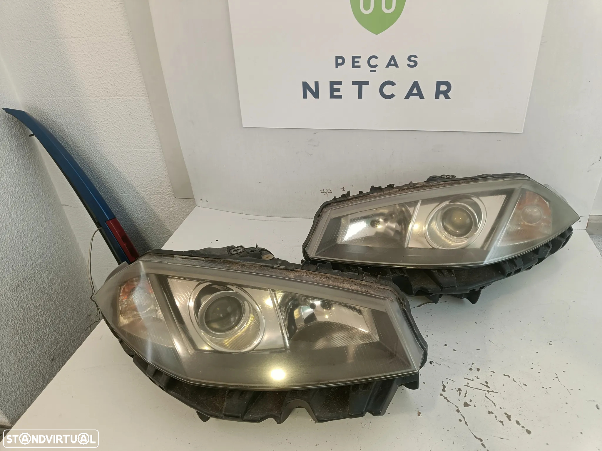Farol optica xenon Renault Megane 2 2004 - 2