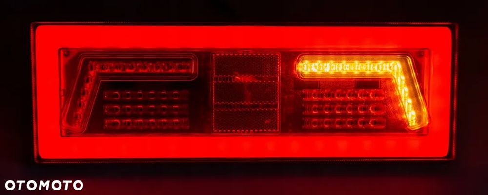 LAMPA TYLNA PRZYCZEPY ZESPOLONA LED DIODOWA LAWETA - 21