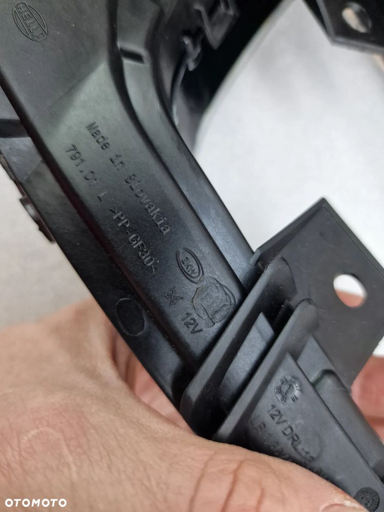 VW GOLF VII 7 GTE 12- LEWY NOWY ORYGINALNY HALOGEN LED / DRL , NR HELLA ZKW 791.01L / 79101L / 791.01 L , NR AUKCJI H207 - 12