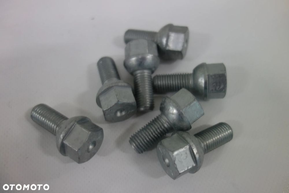 ŚRUBA KULISTA OKRĄGŁA KOŁO M12 x 1,5x24 SZPILKA OŚ PRZYCZEPA !! - 2