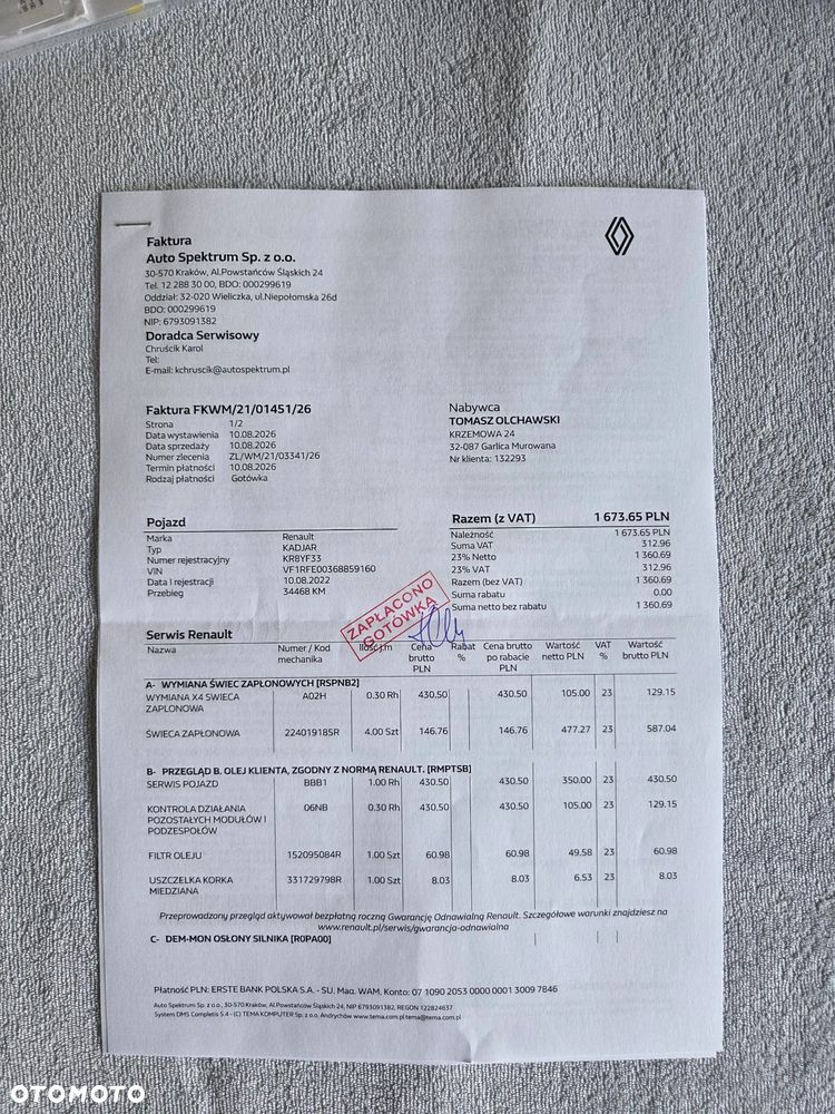Renault Kadjar 1.3 TCe FAP Intens EDC - 24