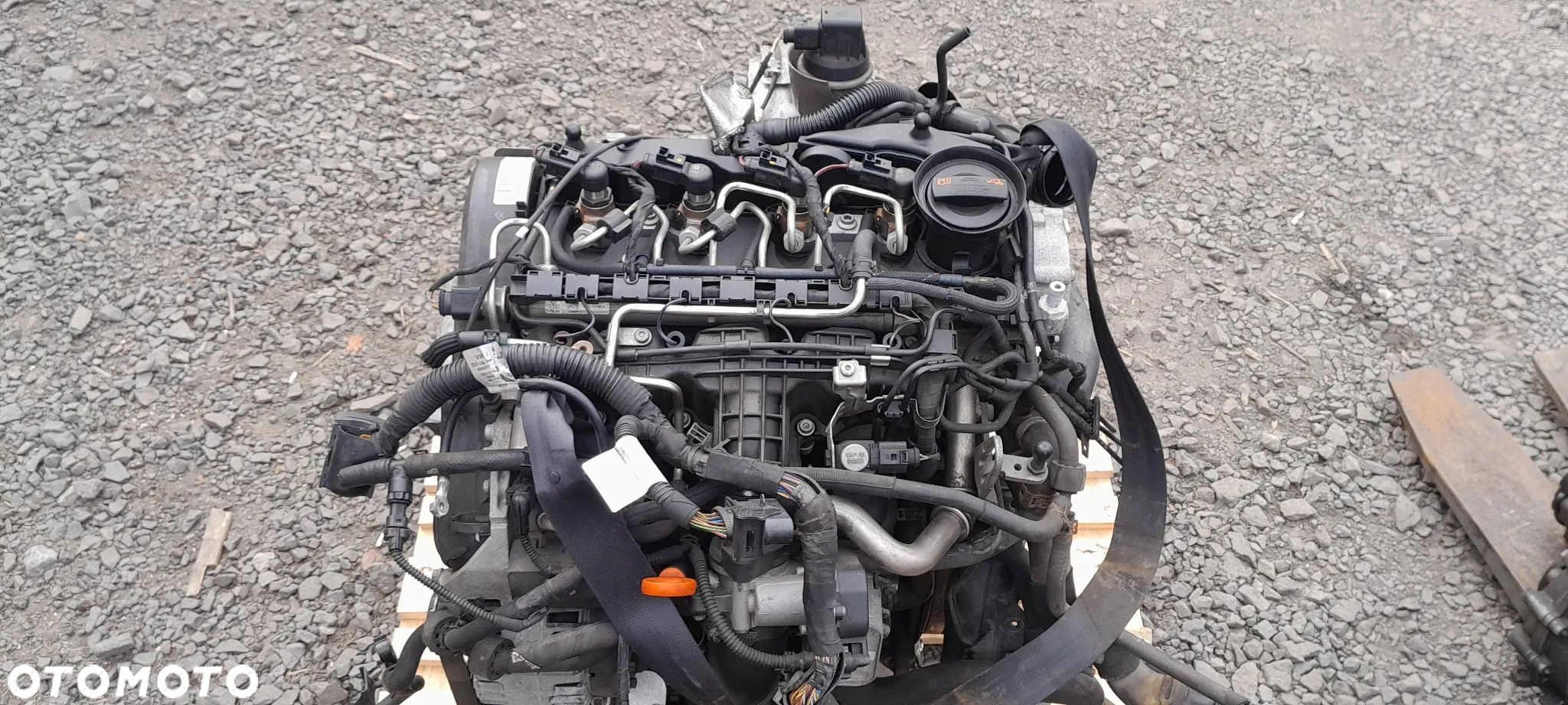 SILNIK FABIA II POLO V IBIZA IV ALTEA GOLF VI PASSAT B7 1.6 TDI 13r CAY 184.000 KM - 1